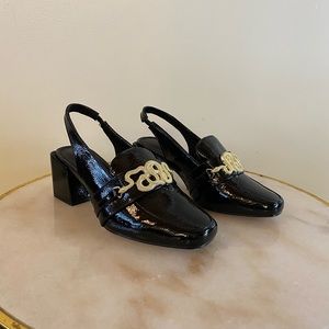 ASOS patent leather heel